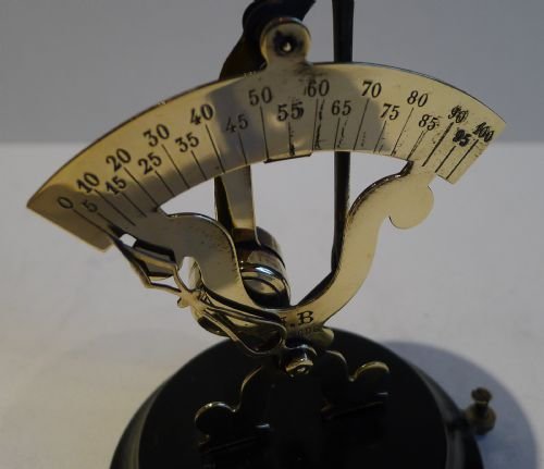 fig 1. Charming French Letter or Postal Scale; Signed Narcisse Briais c.1890