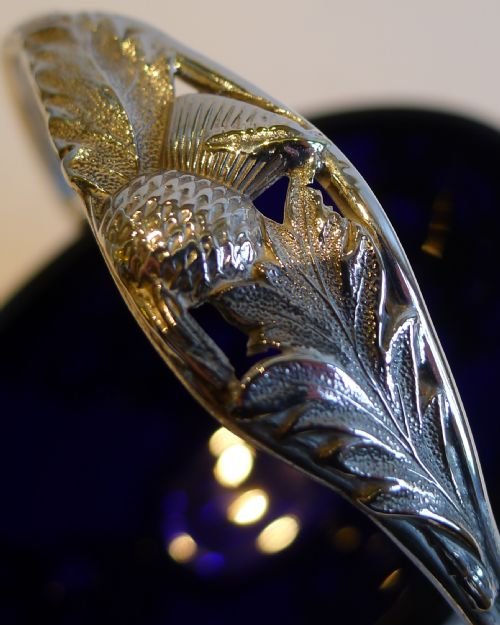 fig 1. Pretty Antique English Silver Plated Sugar Basket - Bristol Blue Glass Lined c.1880