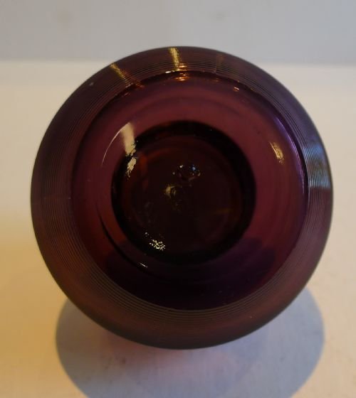 fig 1. Rare Large Amethyst Coloured Match Striker - Sterling Silver, London 1902