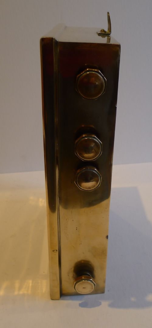 fig 1. Magnificent Antique Brass Perpetual Calendar by Best & Lloyd c.1900