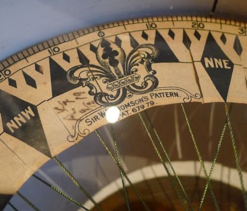 fig 1. Important Large Antique Maritime Dry Card Compass - Sir William Thomson / Lord Kelvin
