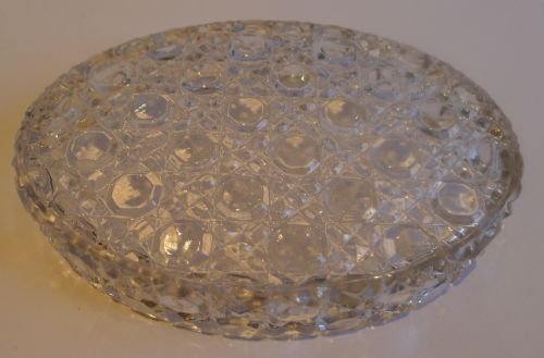 fig 2. Handsome Fern Engraved Revolving Butter Dish c.1880