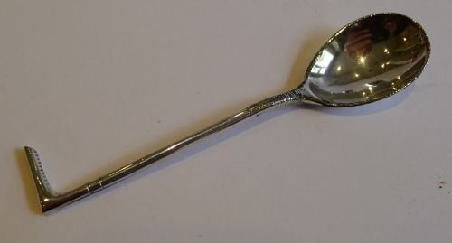 fig 1. Antique English Novelty Silverplate Cruet Set - Horseshoe / Jockey c.1880