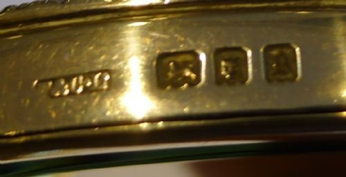 fig 3. Fabulous English Sterling Silver & Tortoise Shell Hand Mirror - Exquisite Inlay