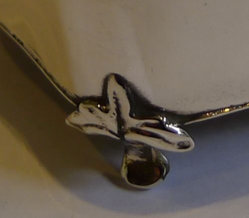 fig 1. Antique English Sterling Silver Jewellery Box - Ring Box For Six Rings