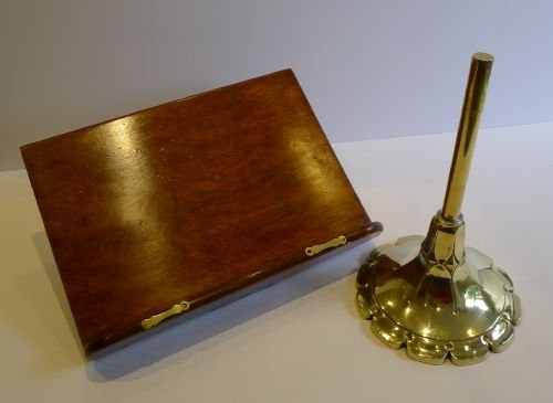 fig 1. Smart Antique English Lectern / Book Rest -