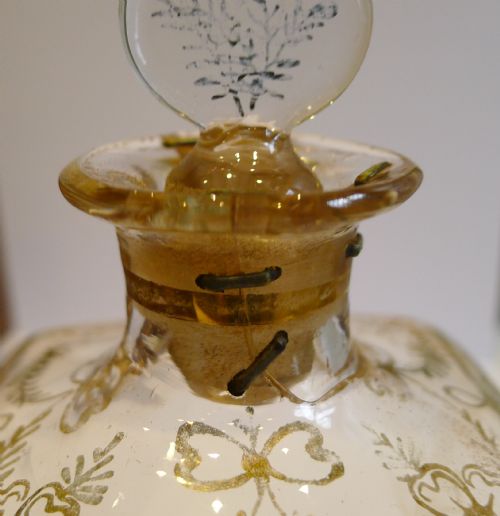 fig 2. Grand Early 19th Century Dutch Decanter Box - Shell Inlaid - Gilded Decanters