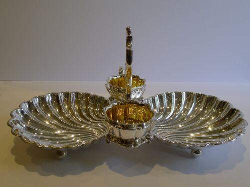 Antique English Silver Plated Strawberry by James Dixon & Sons. C.1890