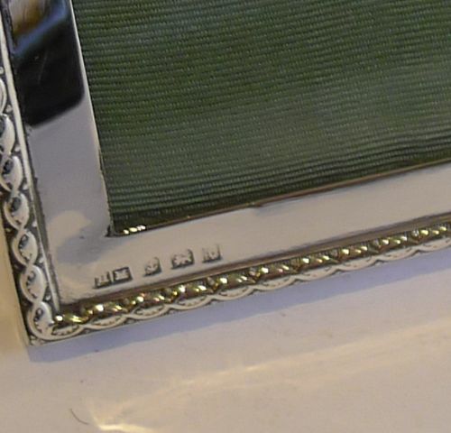 fig 1. English Sterling Silver Photograph Frame - 1918
