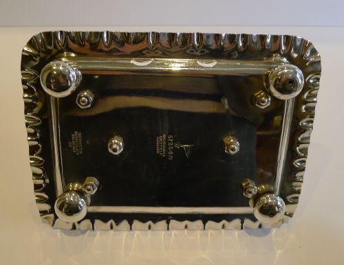 fig 1. Antique English Silver Plated Egg Cruet For Four by Walker & Hall c.1890