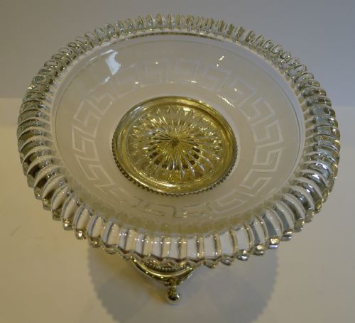 fig 1. Stunning Top-Notch Antique English Centrepiece - Cockatoo - Registration For 1871