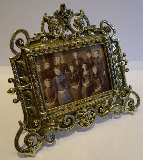 Magnificent Antique English Photograph Frame C.1870