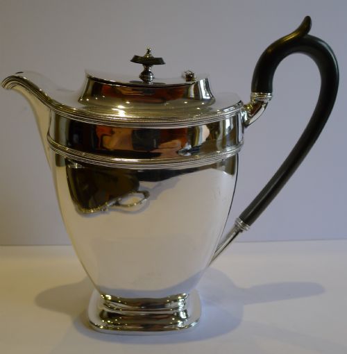fig 1. Top Quality Antique English Silver Plated Tea Set With Tray by James Dixon c.1900