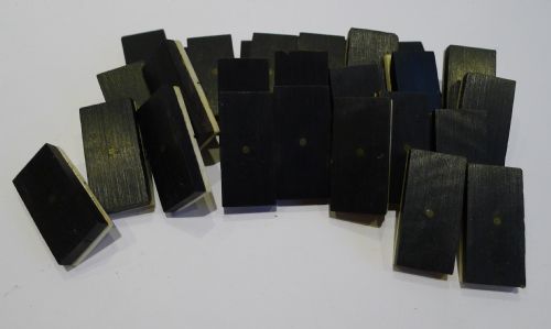 fig 1. Antique English Boxed Set Bone & Ebony Wood Dominoes c.1890