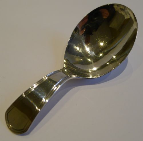 English George III Sterling Silver Tea Caddy Spoon - London 1807