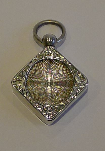 Unusual Antique English Sterling Silver Sovereign Case - 1904