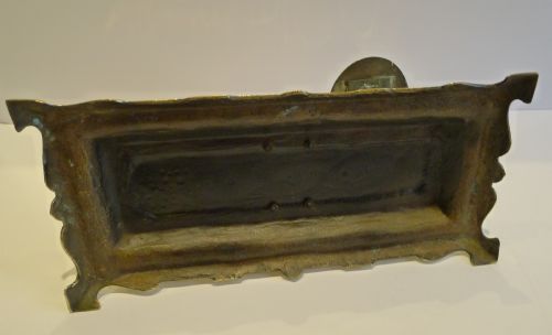 fig 1. Grand Large Victorian English Cast Brass Postal or Letter Scales c.1890