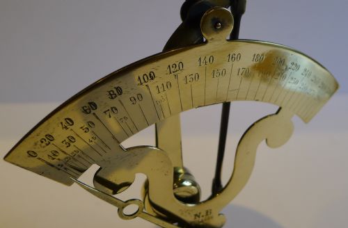 fig 1. Charming French Letter or Postal Scale; Signed Narcisse Briais c.1890