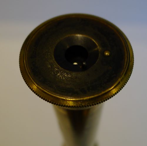 fig 2. Wonderful Antique English Three Drawer Brass Telescope c.1870