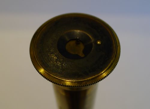 fig 3. Wonderful Antique English Three Drawer Brass Telescope c.1870