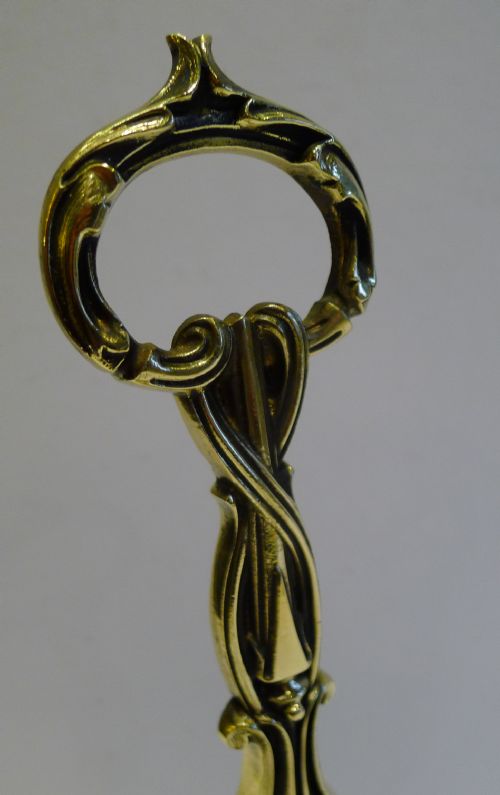 fig 1. Figural Antique English Doorstop or Door Porter - Lion - Signed; c.1860