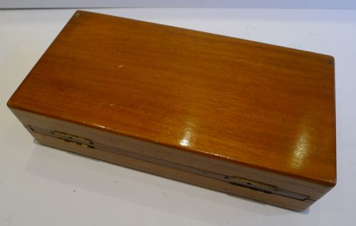 fig 1. Large Antique Jaques Travelling Chess Set - Signed. c.1910