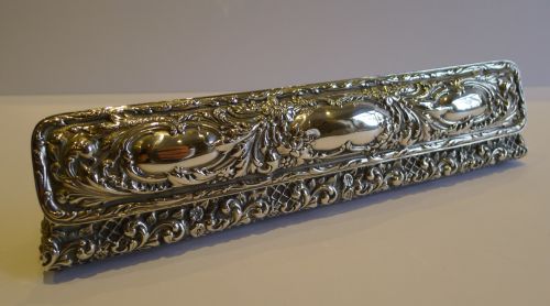 Magnificent Large Top Quality Antique Sterling Silver Box by Mappin & Webb