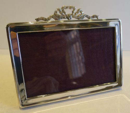 English Sterling Silver Photograph Frame - 1915