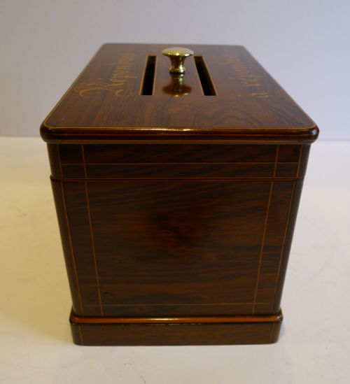 fig 4. Exquisite Antique French Letter Box by Alphonse Giroux, Paris c.1850