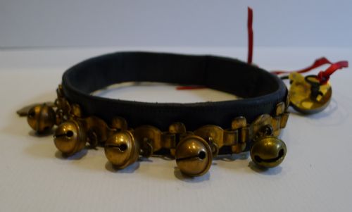 fig 1. Wonderful Antique English Gilded Dog Collar c.1850
