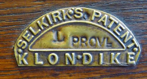 fig 3. Antique English Oak Country House Post of Letter Box c.1890