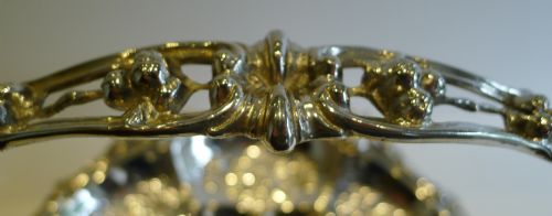 fig 1. Top Quality Victorian Fruit Basket by George Bowen & Sons, c.1880