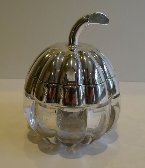 Rare Antique English Preserve Pot / Jam Jar by John Grinsell - 1891