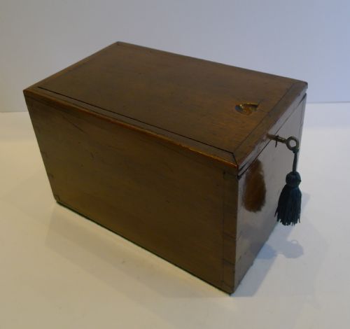 fig 1. Heavily Weighted Large Antique English Staunton Chess Set In Locking Box c.1870