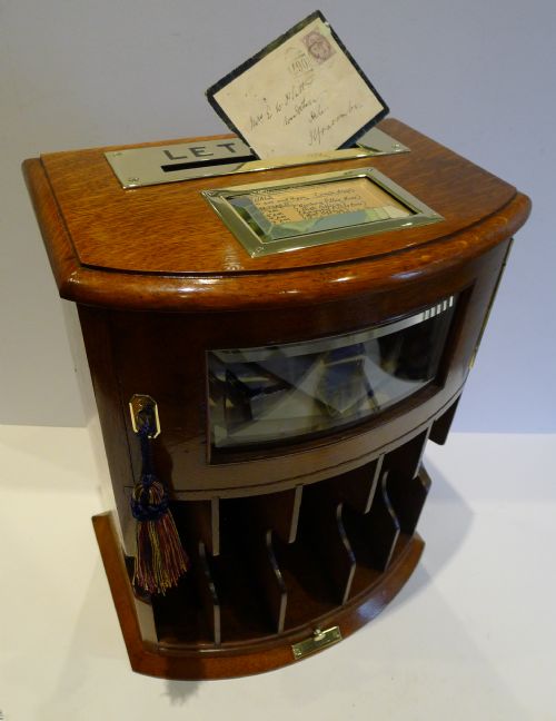 Magnificent & Grand Country House Letters Box by Vickery C.1880