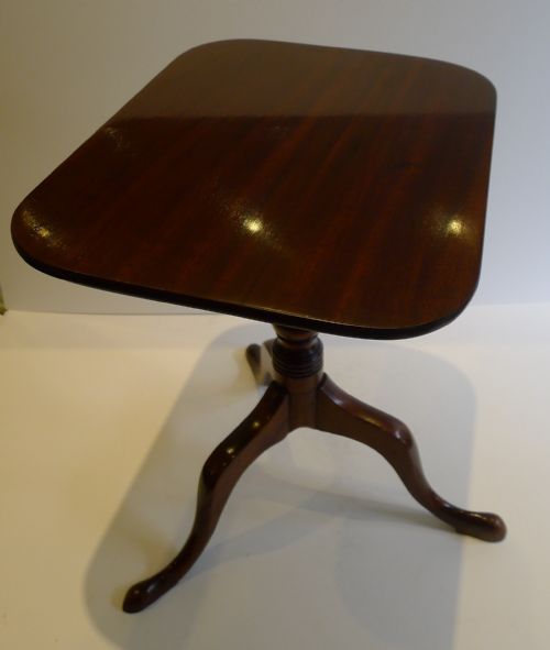 English George III Miniature Tilt-top Table / Apprentice Piece C.1810
