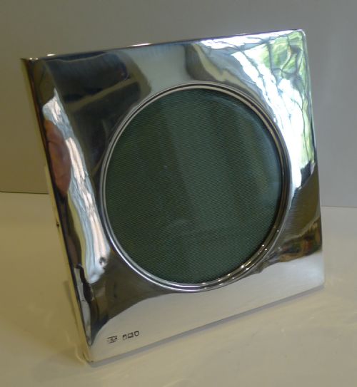 Antique English Sterling Silver Photograph Frame by Mappin & Webb