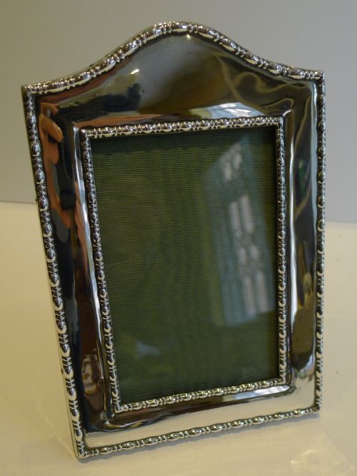 Stunning English Sterling Silver Photograph Frame - 1916