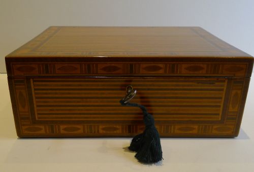 fig 1. Magnificent & Elegant Sheraton Harewood Table Box c.1780