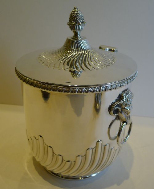 Antique English Figural Biscuit Box by Collis & Co. C.1890