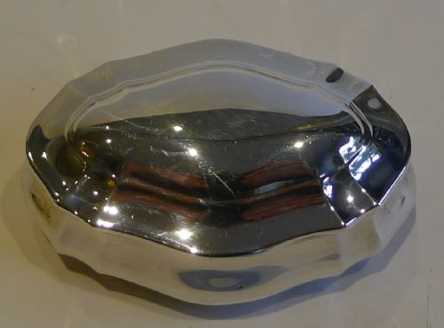 fig 1. Large Antique English Sterling Silver Pill Box - Chester 1898