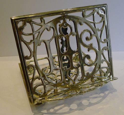 Magnificent Antique English Book Stand / Lectern C.1850
