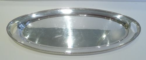 ANTIQUE ENGLISH SILVER PLATED ASPARAGUS SERVING DISH C1900 - ADDITIONAL PHOTO 1