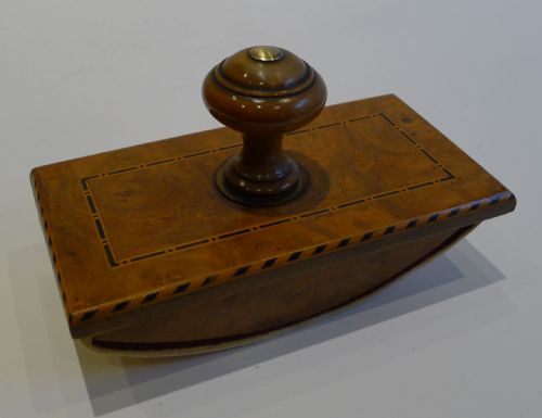 Antique English Rolling Desk Blotter C.1900 / 1910