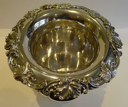 MAGNIFICENT PAIR ANTIQUE ENGLISH OLD SHEFFIELD PLATE WINE COOLERS C1820 - ADDITIONAL PHOTO 2