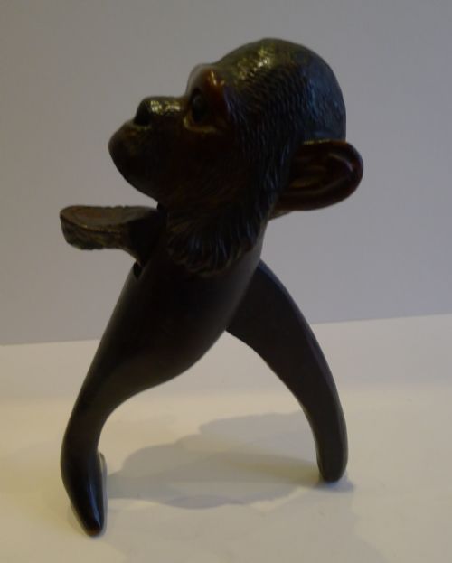 ANTIQUE FIGURAL BLACK FOREST NUTCRACKER C1900 - ADDITIONAL PHOTO 1