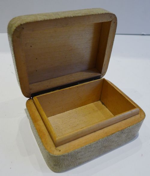 fig 1. Handsome Shagreen Box c.1920