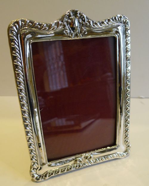 Antique English Sterling Silver Photograph Frame - Chester 1904