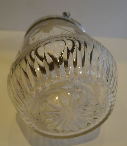 fig 1. Antique English Engraved Preserve Jar by Mappin & Webb c.1890