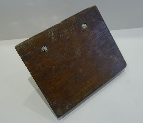 CHARMING ANTIQUE ENGLISH FIGURAL INKWELL INKSTAND C1890 CHILD OVER GATE - ADDITIONAL PHOTO 4